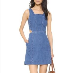 Madewell Denim Cutout Dress - Size 6